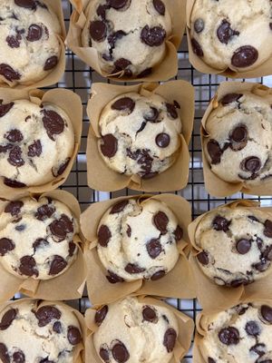 Chocolate Chip Muffins at Charity's Vegan Kitchen in Port St Lucie