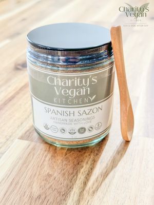 Spanish Sazon Seasoning at Charity's Vegan Kitchen in Port St Lucie