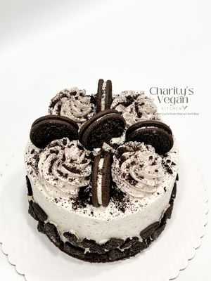 Cookies-n-cream Dessert Cake at Charity's Vegan Kitchen in Port St Lucie