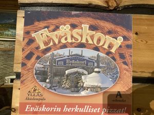 Sign   at Ylläksen Eväskori in Aekaeslompolo