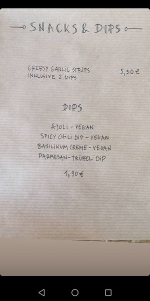 Dips at SlimJims in Hamburg