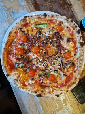 Bacon & mushroom at SlimJims in Hamburg