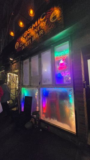  at Kosmic Community Anti Bar & Coffee Shop in New York City