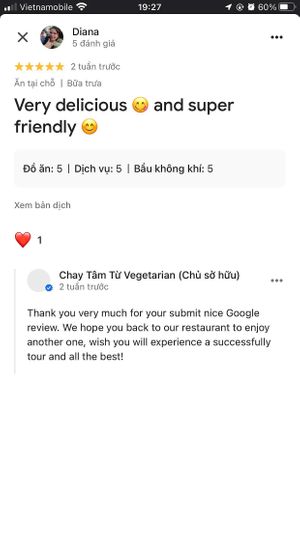  at Chay Tam Tu Vegetarian in Vung Tau