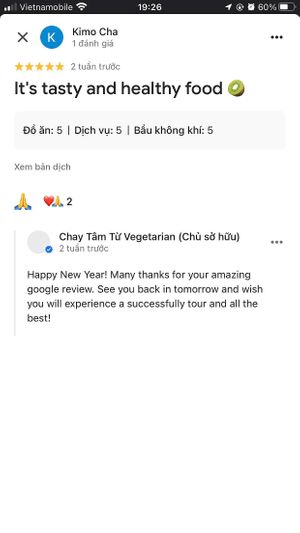  at Chay Tam Tu Vegetarian in Vung Tau