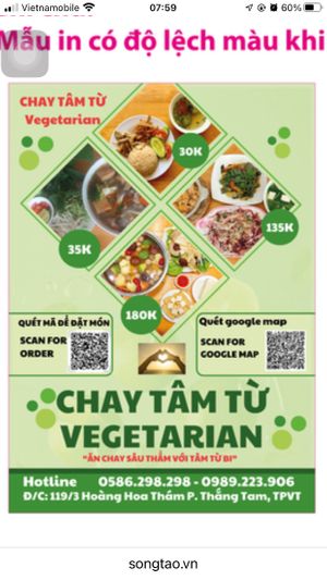 at Chay Tam Tu Vegetarian in Vung Tau