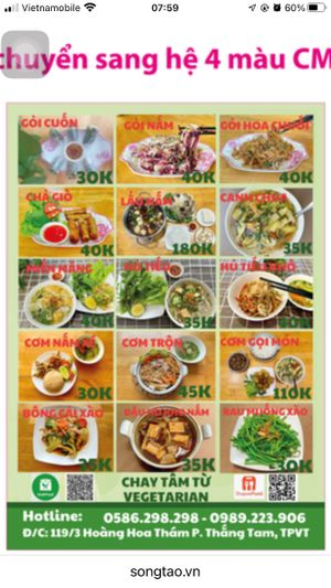  at Chay Tam Tu Vegetarian in Vung Tau