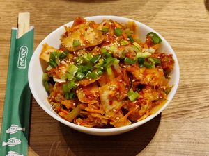 Kimchi at Dozo Vegan Ramen - Hrubieszowska in Warsaw