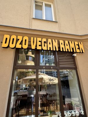This is the place!  at Dozo Vegan Ramen - Hrubieszowska in Warsaw