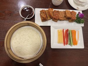 Peking duck  at Veggie Kingdom - Causeway Bay - 緻素坊 in Hong Kong Island
