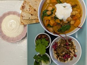 Tandoori Dreams, 100% vegan, 100% lecker.🩷 at Zweiundzwanzig Showcase Kitchen in Mannheim