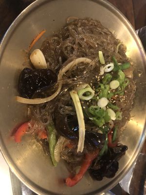 Vegan jap chae  at Spoonsticks in Massapequa