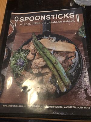 Menu   at Spoonsticks in Massapequa