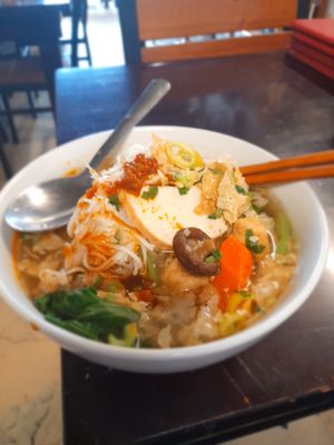 Hu tieu chay. At home #Veganuary at Phương Vy in Ho Chi Minh City