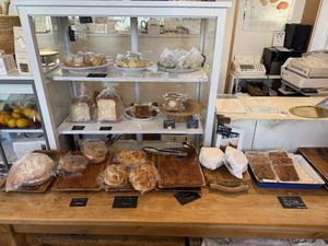Pastries and bread   at Kotasora Works in Nagano