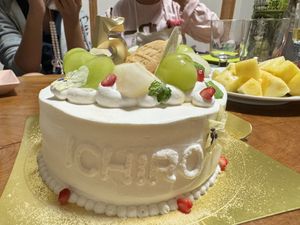 Birthday cake (made to order)  at Kotasora Works in Nagano