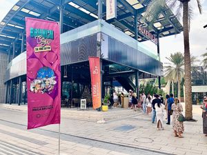 The venue at Brunch City in Dubai