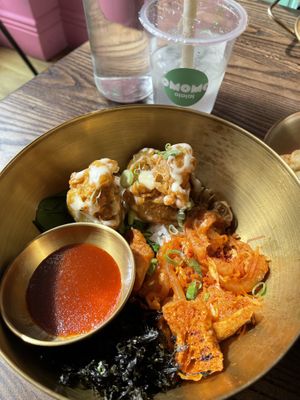   at OMOMO Korean Street Food + Bubble Tea in Derby