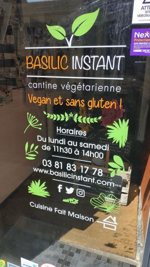 The door. at Basilic Instant in Besancon