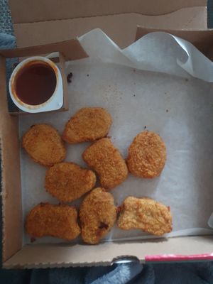 Vegan Nuggets at Papa Johns in Wilmslow