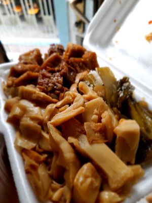 My take away com chay #Veganuary at Chay Chánh Ý in Ho Chi Minh City