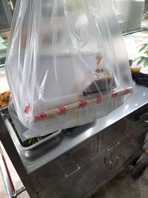 My take away packaging #Veganuary at Chay Chánh Ý in Ho Chi Minh City