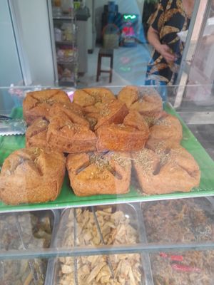 Fried tofu at Chay Chánh Ý in Ho Chi Minh City