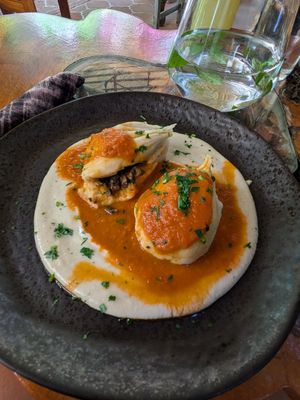 Chuchito vegano at La Terraza at Lush Atitlán in San Marcos La Laguna