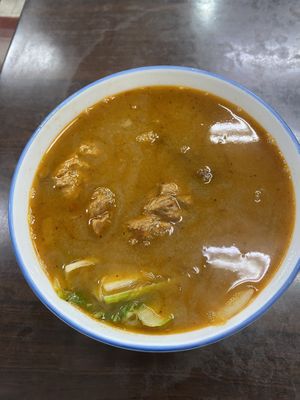 Soup with bean noodles   at Evergreen Vegetarian - 長青素食點心 in Taipei