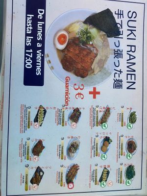  at Suki Ramen in Santiago De Compostela