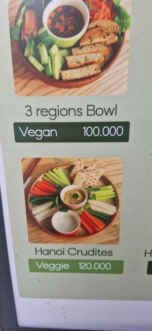 Best food at Hveggie in Hanoi