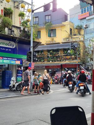 Looking out from Hveggie at Hveggie in Hanoi