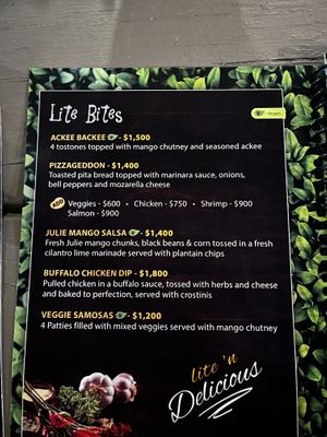   at Julie Mango Restaurant in Kingston