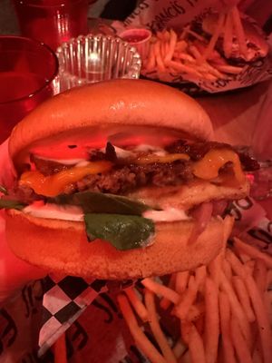 Breakfast burger special   at Francis Burger Joint  in Minneapolis