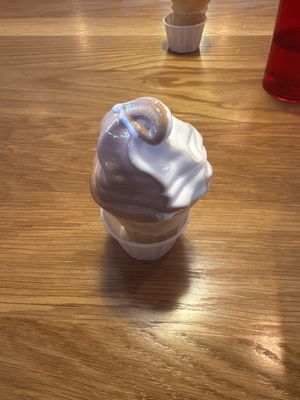 loved the ice cream but not worth the $5 for a small cone /:   at Francis Burger Joint  in Minneapolis