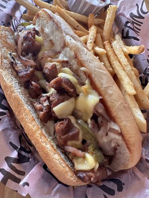 Filly cheesesteak special  at Francis Burger Joint  in Minneapolis