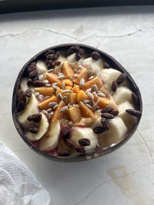 Sunberry Smoothie Bowls   at Roots Restaurant in Manuel Antonio