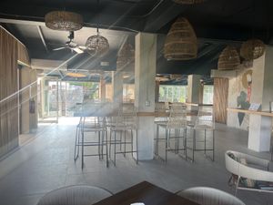 Inside seating   at Roots Restaurant in Manuel Antonio