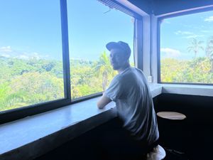 And again.. the view!! 😍  at Roots Restaurant in Manuel Antonio