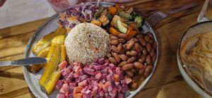 Casado at Roots Restaurant in Manuel Antonio