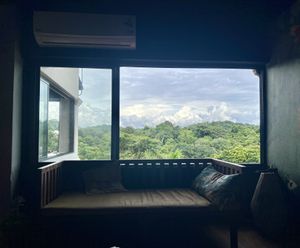 Window  at Roots Restaurant in Manuel Antonio
