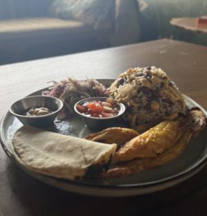 Taco  at Roots Restaurant in Manuel Antonio