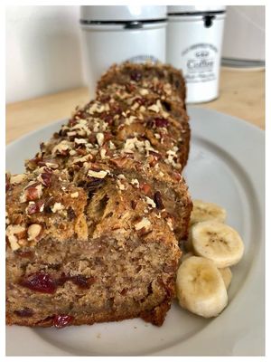 Panque de plátano at Tomilla Tomates  in Mexico City