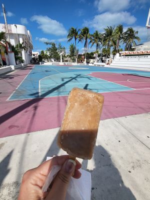 Tamarindo. Muy rico y acidito #Veganuary at La Michoacana in Isla Mujeres