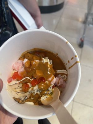 Biscoff yogurt   at Yo-Bar in Chadstone