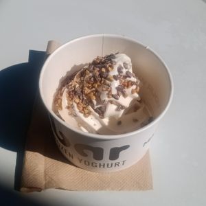 lychee froyo at Yo-Bar in Chadstone