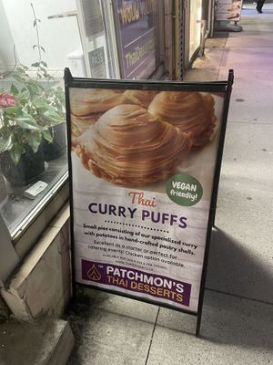 Curry puffs  at Patchmon's Thai Desserts in Toronto