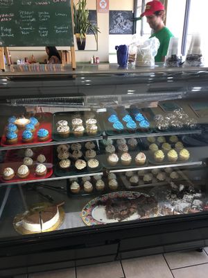 Desserts are all vegan. at Green Vegetarian Cuisine in Houston