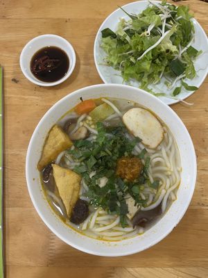 bun bo  at Quán Chay An Lạc in Nha Trang