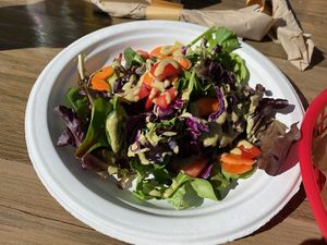 Side Salad at Windmill Cafe in Santa Cruz